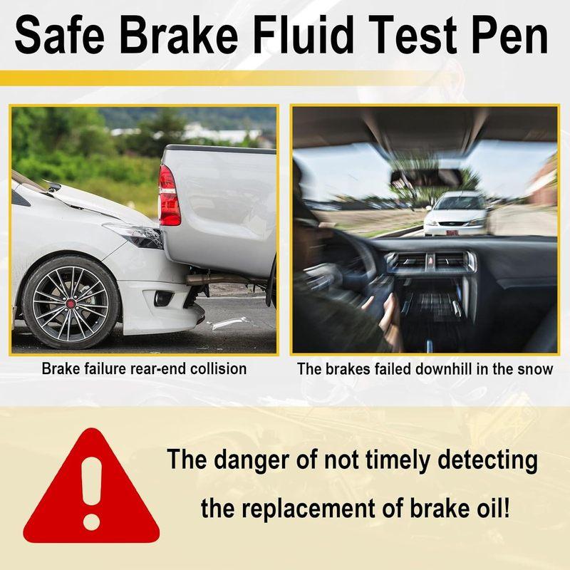 1PC Brake Fluid Tester High Precision Portable Use Safety Quality Assurance OBD2 Brake Oil Detector Test Pen Oil Test Pen