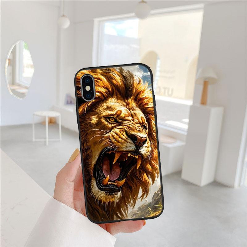 

FM3 Animal Wolf Tiger lion Phone Case for OPPO A40 A60 A80 A15 A16 A16K A12 A17 A17K A54 A54S A53 A53S A55 A56 A57 A98 F23 OPPO A57 4G