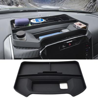 Para -2025 Dodge RAM 1500 Organizador de Bandeja para Consola Central y Tablero Almacenamiento Interior de 12 Pulgadas Detrás de la Pantalla Accesorios para el Salpicadero
