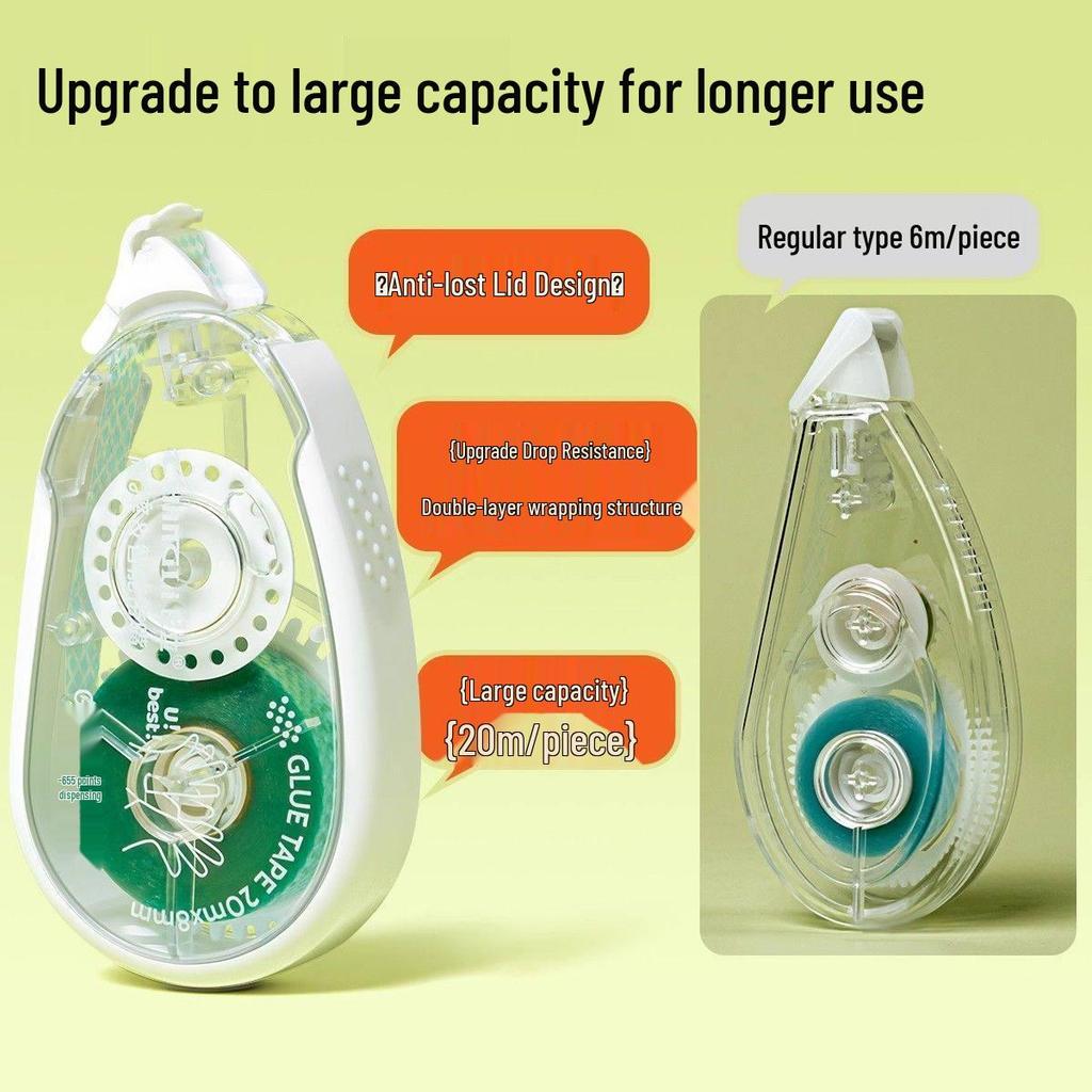 Double-Sided Dot Adhesive Drop-Proof Large Capacity Tape for Office and Study.