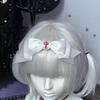 1PC Gothic Style Heart Bows Hair Clip Cosplay Hairpieces Party HeadwearFor Women Seeking Unique Fashion Accessories