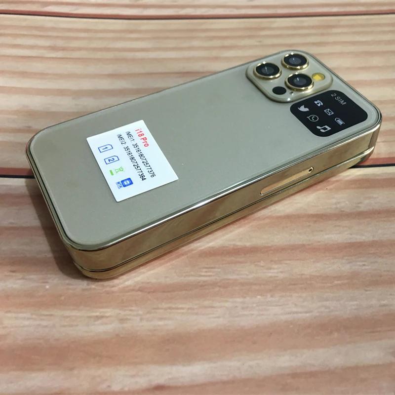 Telefon mobil cu capac glisant 2,4" 2G GSM Dual SIM MP3 MP4 Cameră Magic Voice Lanternă Speed ​​Dial FM Mini telefon mobil pentru femei