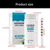 100Pcs Aquarium Test Strips Freshwater Saltwater Aquarium Water Test Strips Water Tester Paper Easy To Use