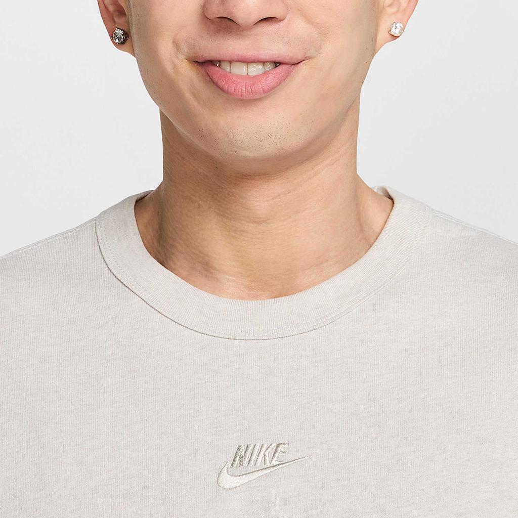 New Nike Sportswear Essentials Series Premium T Shirt Men's Light Bone/Color Adjustment DO7393-074