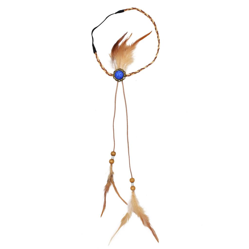 Indian Headpiece Boho Feathers Headbands Native American Feathers Headdress