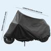 Universal Motorcycle Cover Sunproof Dustproof Waterproof Bike Scooter Electrombile UV Protection Reflective Stripes