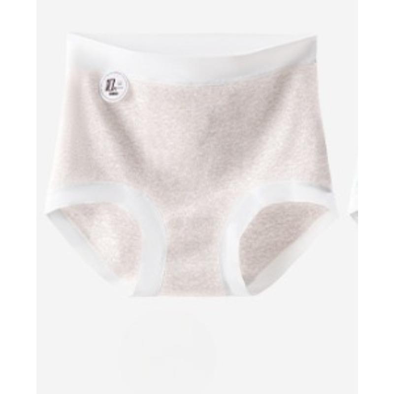 Dames Herfst en Winter Nieuwe Kleur Katoen Om Buik te Verzamelen Heupen Liften Hoge Taille Slipjes
