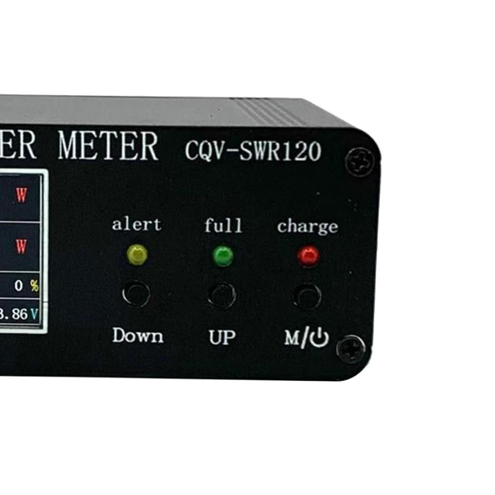 1.8MHz-50MHz 0.5W-120W SWR HF Shortwave Standing Wave Meter LED Power Meter