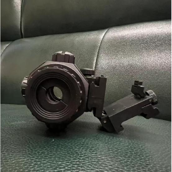 2026 New G33G43 Side-Flip Magnifier, Premium Decor Accessory for 20-22mm Rail Kids' Toy Guns