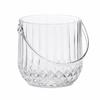 Ice Container with Handle Clear Wine Cooler Sturdy for Parties, KTV, Hosts