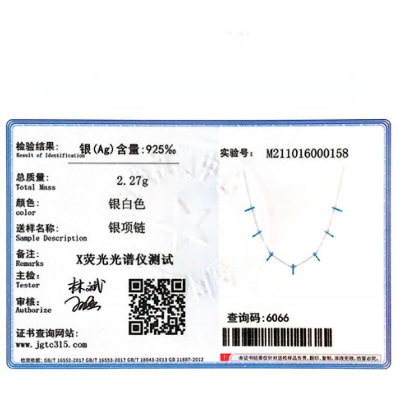 Dámsky klasický náhrdelník s príveskom Tancise S925 z mincového striebra