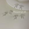 Su Chuang S925 Sterling Silver Butterfly Earrings for Women – Simple, High-End Design Studs