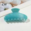 Scratch-resistant Hair Clip Back Head Claw, Macaron Color Shower Clip, Smooth Surface Large Damage-free Anti-Slip Teeth Accessory for Buns Commuting