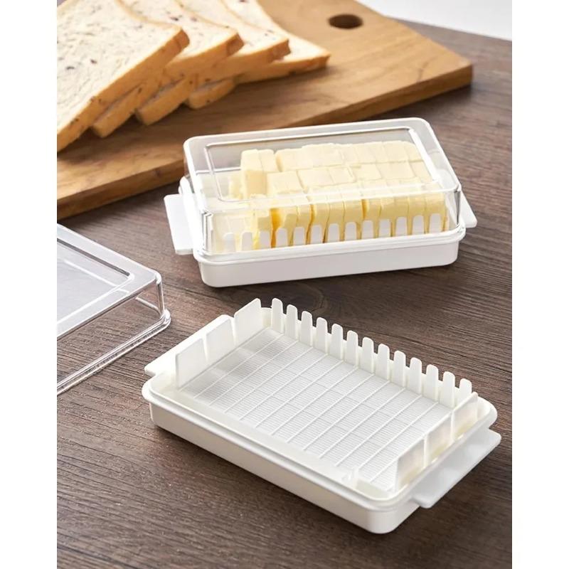 1 pièce Beurrier Boîte de Rangement Couvercle Gardien Couvercle en Plastique pour Rangement Hermétique Plateau à Fromage Outils de Cuisine