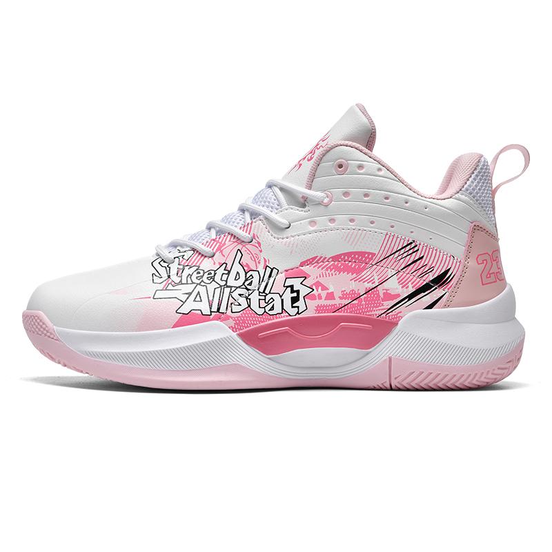 

Basketball Shoes Professional Men Athletic Sports Shoes Non-slip Sneaker Training Unisex Street Cushioned Basketball Boots 35