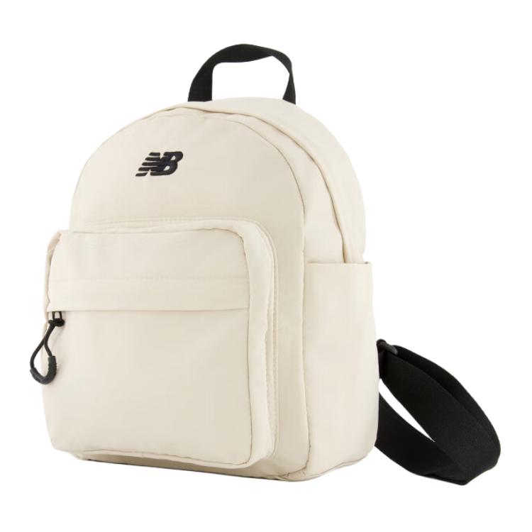New New Balance Fabric Backpack Trumpets Unisex White LAB43417-LIN
