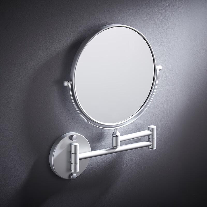 Huejia Foldable Wall-Mounted Bathroom Makeup Mirror