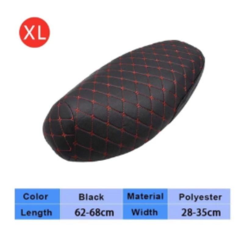 Leather Motorcycle Seat Cover Anti Scratch Easy Clean Motor Seat Cushion Protector For Mio Honda