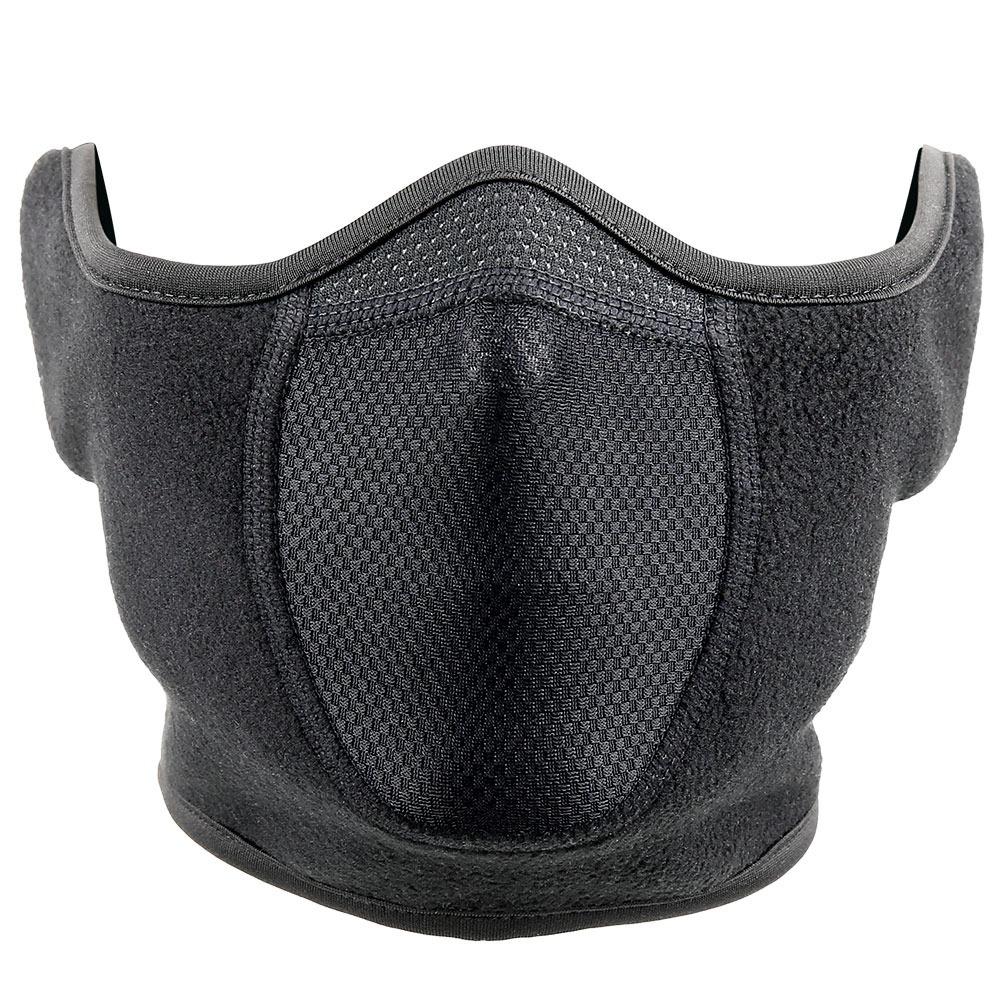 Fluffy Fleece Ear Cover Windproof Face Bandana Motorcycle Face Mask  Winter Hiking