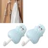 Cute Adhesive Hook Cartoon Cat   Wall Mount Clothes Hanger Hook for Hat Coat Bag Towel