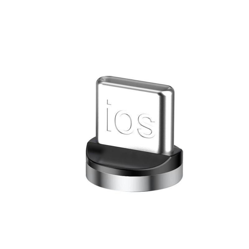 540° Rotating Zinc Alloy Magnetic Type-C Fast Charging Cable, 2m, TPE
