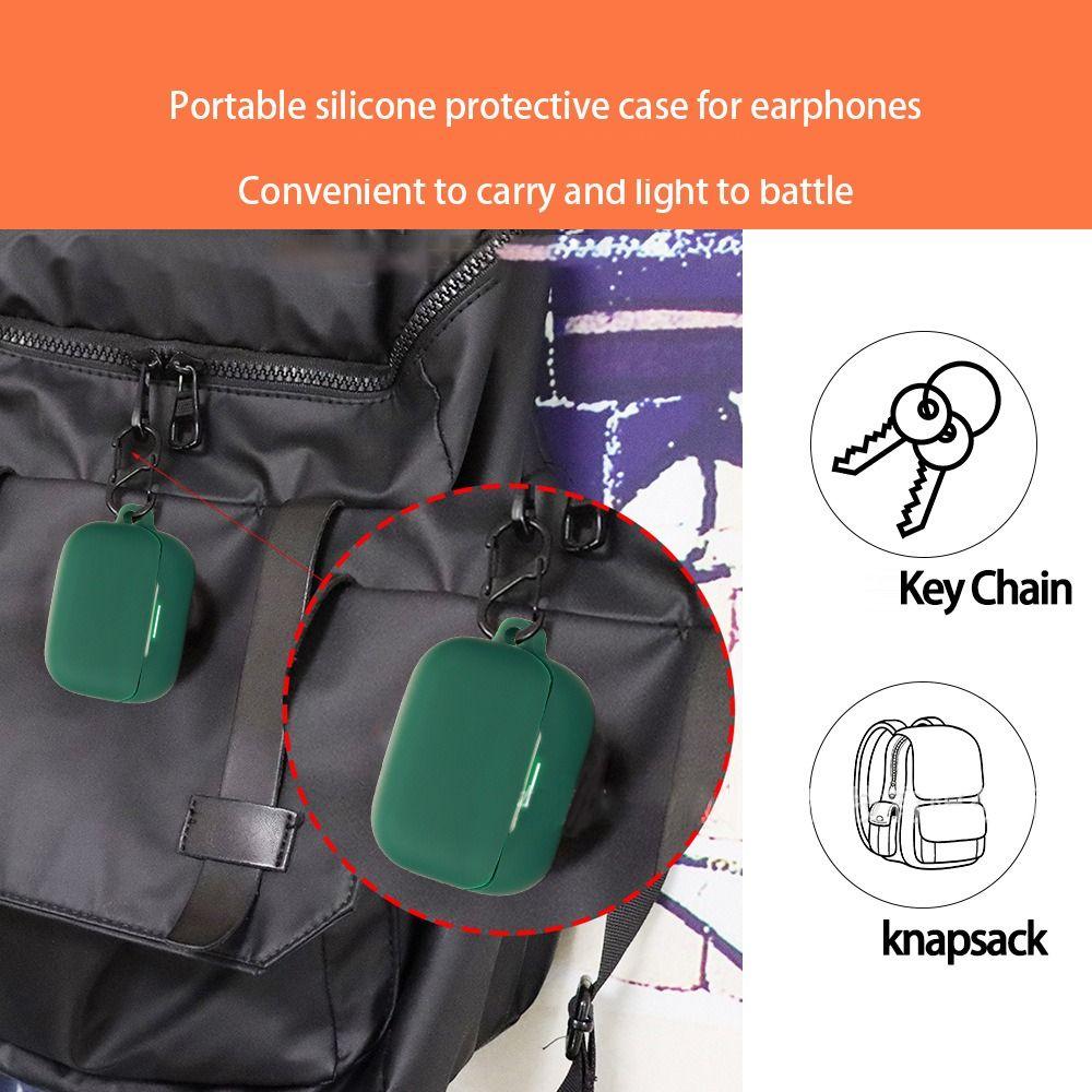 Dustproof Silicone Charging Box Sleeve For Anker Soundcore K20i Silicone Earphone Case Protective Cover For Anker Soundcore K20i