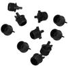 50PCS G1/2 6mm Male Thread Flat Connector for Misting Spray Nozzle Irrigation Sprinkler Fittings