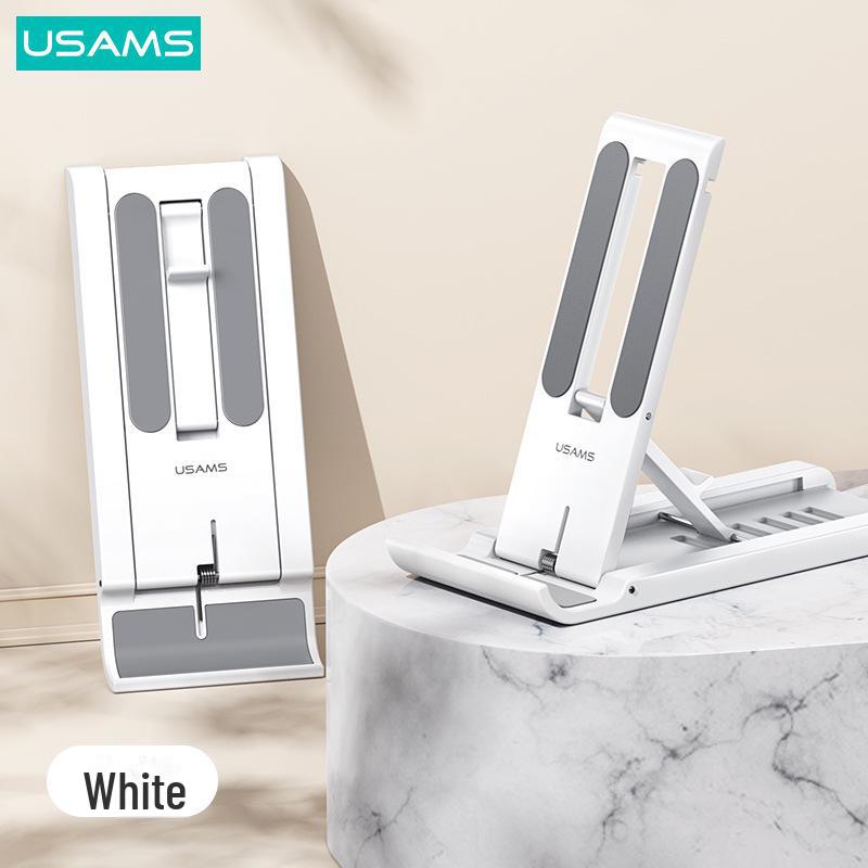 

Youshengshi Retractable Foldable Mobile & Tablet Stand: Multi-function, Portable, Live Broadcast Support White spring folding bracket белый