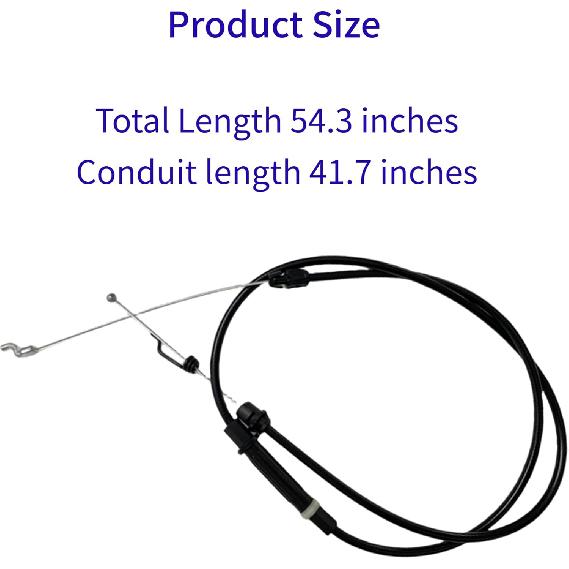 586033301 Drive Control Cable for Husqvarna HU675AWD Red Max Craftma