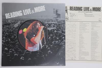 12inch Record GILLAN  Reading Live  More VIP5901 VIRGIN 1980 Japan Rock Used