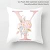 45X45Cm Pink Letter Cushion Pillowcase Decorative Sofa 40X40Cm Pillow Cases Autumn Decoration