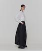 Amomento Layered Shirring Skirt_Black