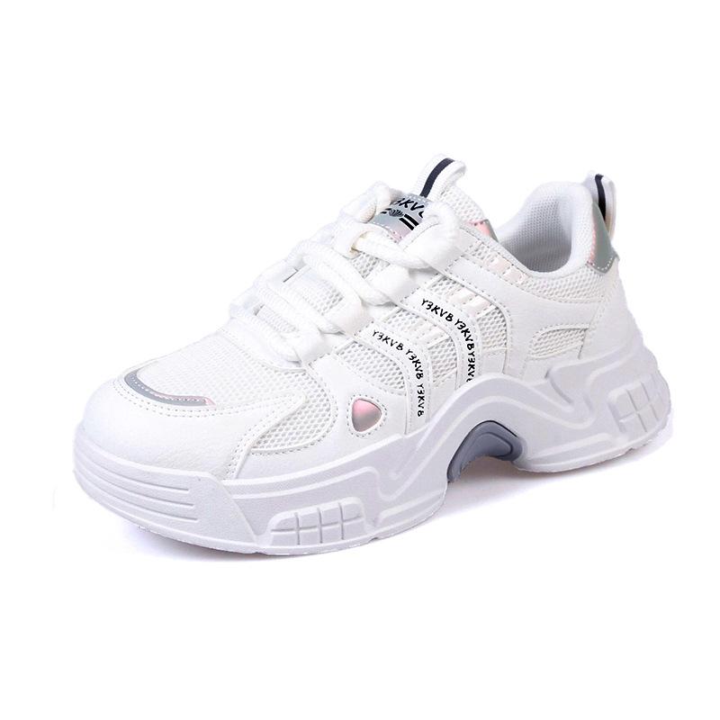 High-value dad shoes women's new autumn feet, small thick soles to increase height women's shoes, versatile casual sports shoes