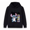 Kids Boys Girls Hoodie Cartoon Character Print Long Sleeve Casual Pullover Sweatshirt For Children School Daily Wear Tops