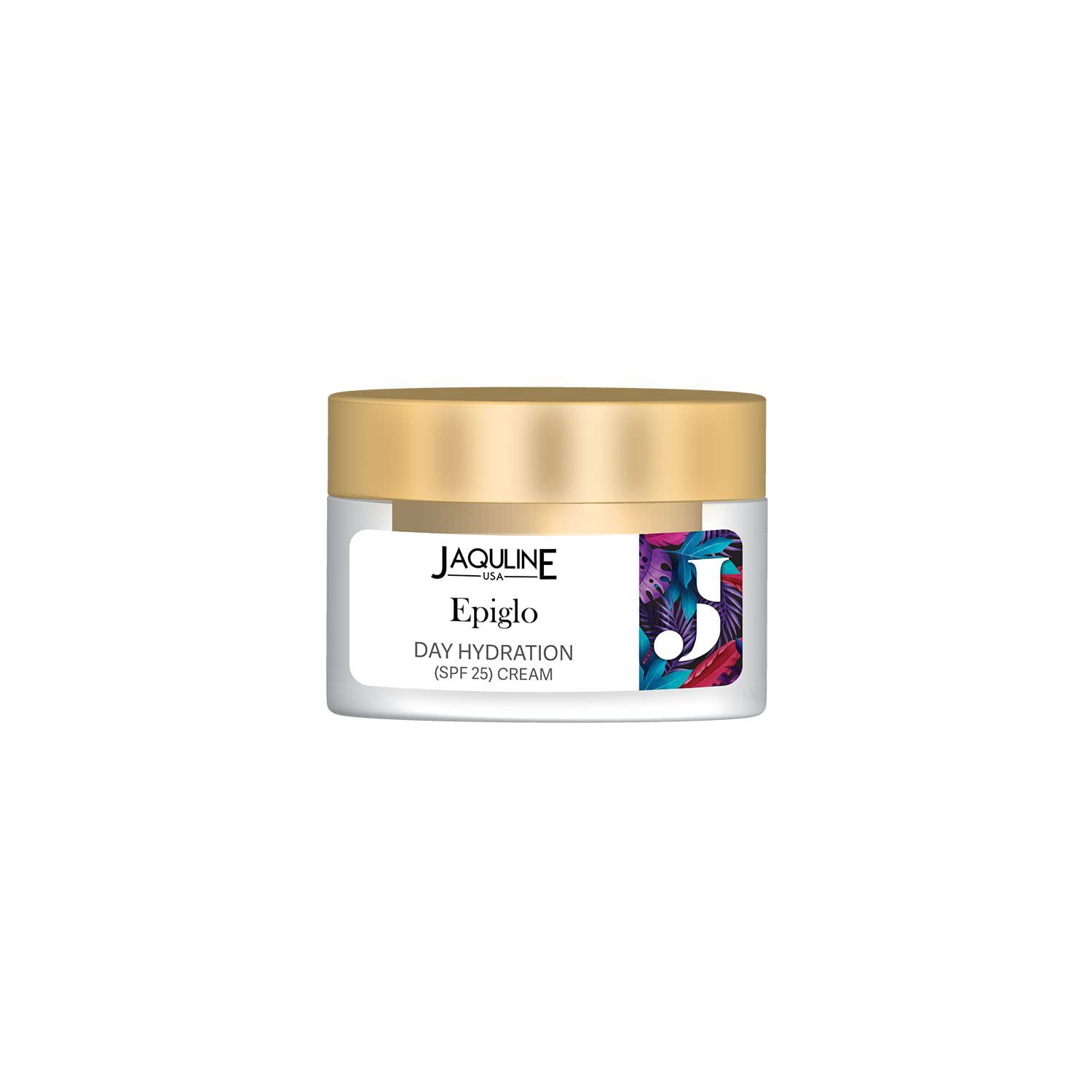 JAQULINE USA Epiglo Дневной увлажняющий крем SPF25 | Увлажнение и питание | Обогащен натуральными ингредиентами | С витамином E | Не вызывает раздражения,