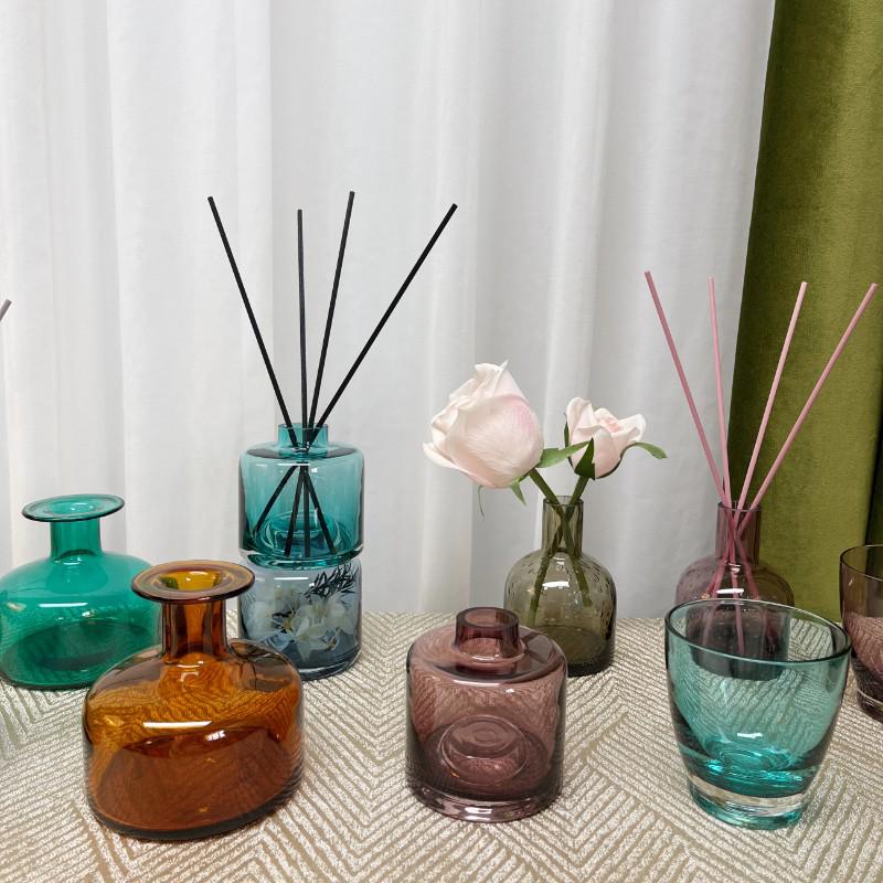 Aroma Diffuser Empty Bottle: High-End Hotel & Home Vase Candlestick Ornament