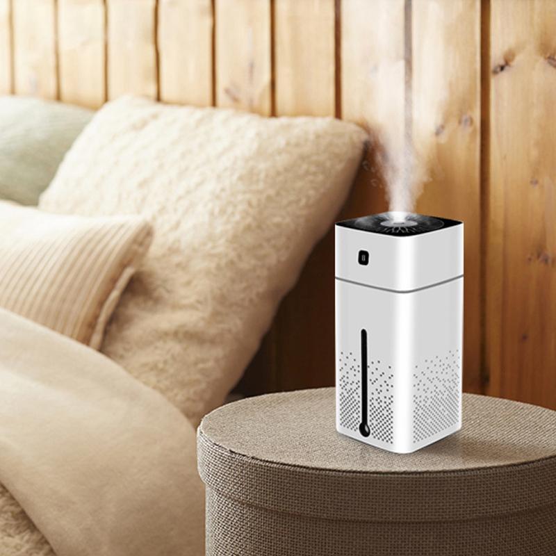 1000ML  Humidifier Electric Ultrasonic Humidifier Aromatherapy Diffuser Hine Quiet Mist Maker Ger for Home Office