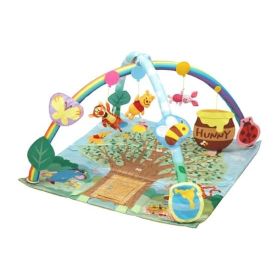 Disney Lots of fun! Home gym for 0 months and older Winnie the Pooh