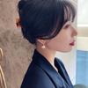 2021 Retro-Style Pearl Earrings by Dong Qing: Elegant, Simple, High-End Design for Women