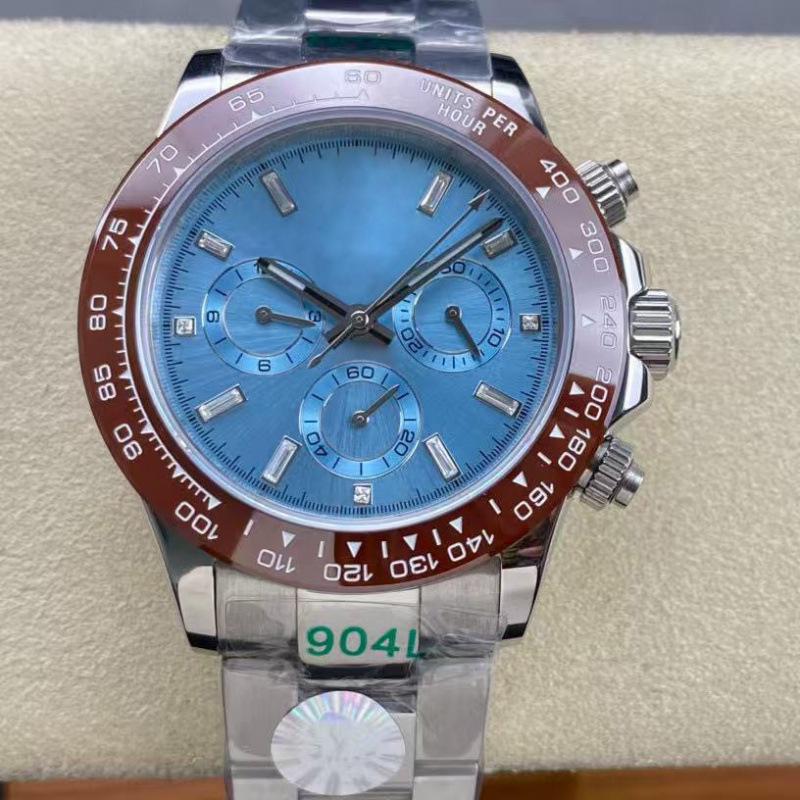 Laoji Ditona Panda 40mm Diamond Multifunction Automatic Men's Watch
