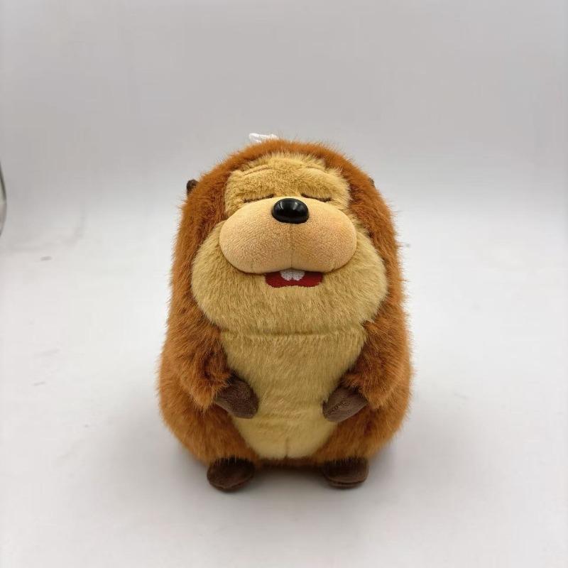 Hoppers King George Mabel Loaf Peluche Castoro Giocattolo Morbido Soffice Peluche Animale Carino Bambola Castoro Per Bambini Regalo di Compleanno Decorazione per la Casa