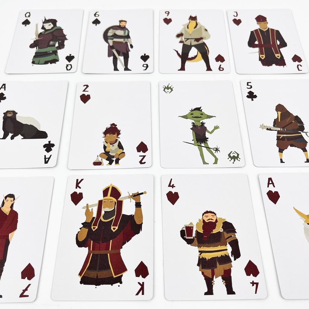 Regicide English Board Game Cooperative Multiplayer Card Games