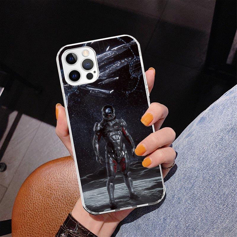 

N7 Mass Effect Phnoe Case for Iphone 17 Air 16 16E 11 12 13 Mini 14 Plus 15 Pro Max 7 8 + SE 2020 Phone Cover Coque iPhone 12 (12 Pro)