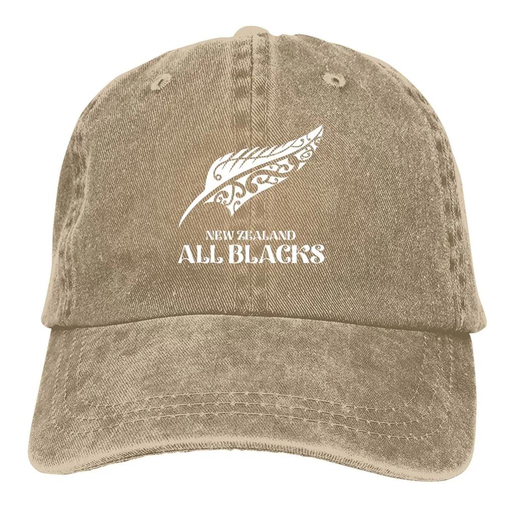 Summer Cap Sun Visor Novelty Hip Hop Caps New Zealand All Blacks Cowboy Hat Peaked Hats