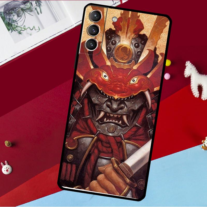Japanese Samurai Funda For Samsung Galaxy S26 S25 S24 S21 S22 S20 Ultra S9 S10 Plus S23 FE S25 FE Phone Case