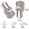 HSUN BAX9S H6W LED-lampa, -24V Bil Positionsljus, Backljus, Kupébelysning, Hög