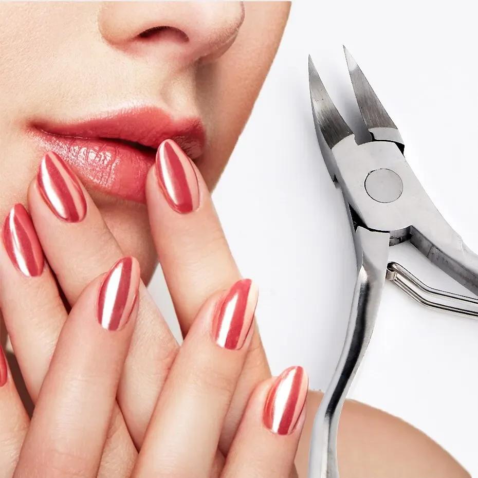 Nagelschere Nagelhautschneider Maniküre Zange Entferner für abgestorbene Haut Edelstahl Pediküre Werkzeug Trimmer Adler Schnabel Zange