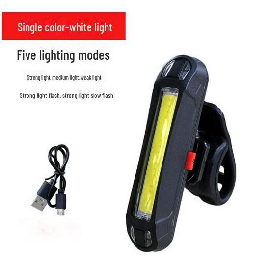 

Светодиодный задний фонарь для велосипеда с зарядкой от USB - трехцветное мигание для безопасности в ночное время