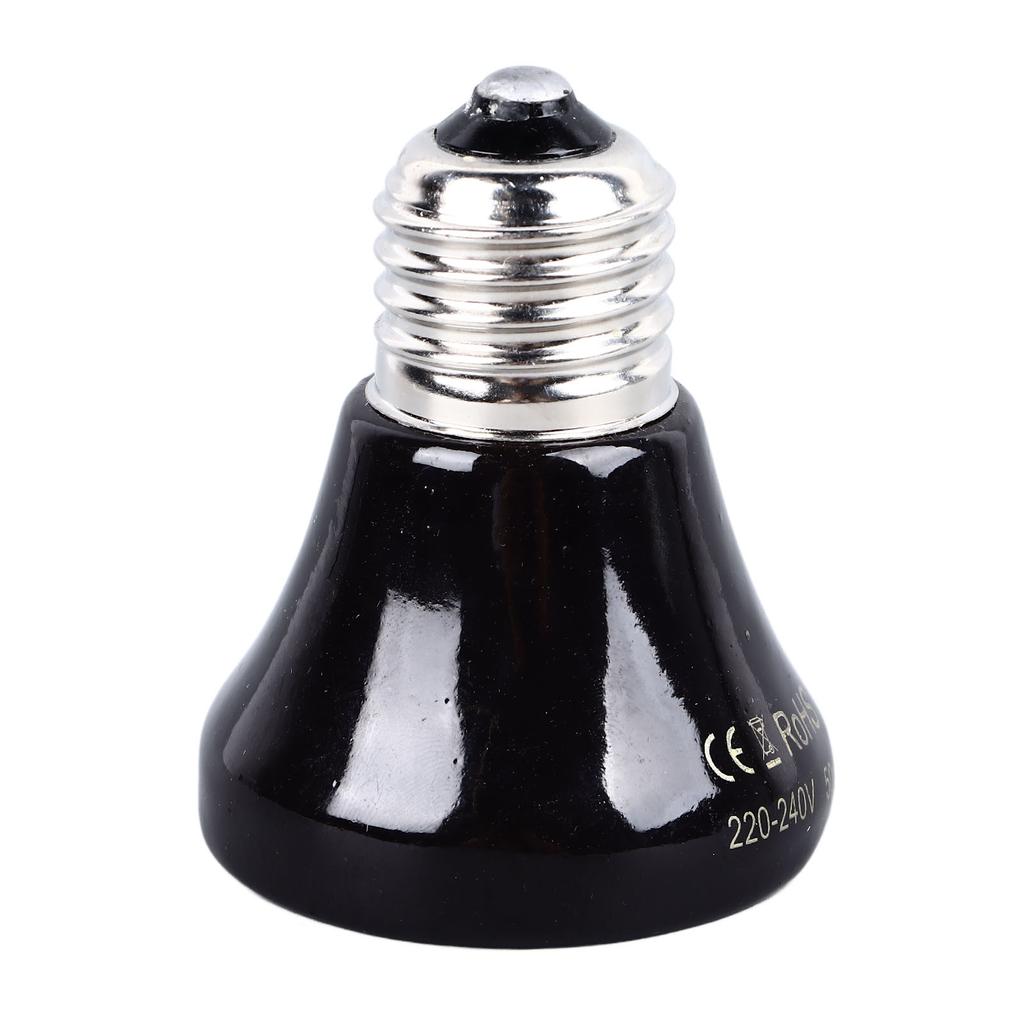 Reptile Heat Lamp Ceramic Heat Emitter No Light Emitting Heat Bulbs for Chicken Cats Parrots