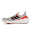 adidas UltraBoost Light White Solar Red Unisex Sneakers Cloud-White Core-Black HQ6351
